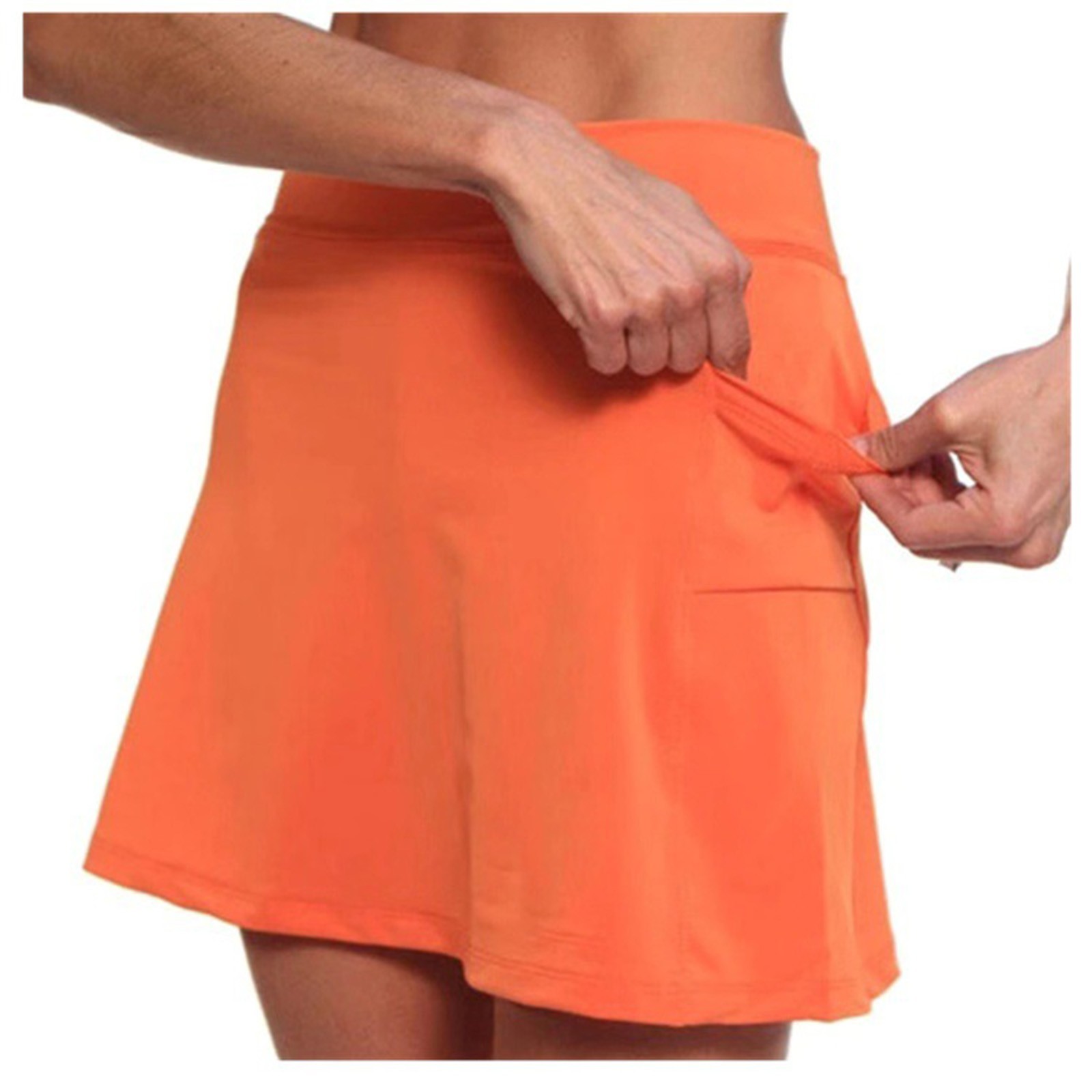 thumbnail image 2 of Pantalones cortos de playa para mujer 2025: mezcla de poliéster y spandex de malla, cierre con cordón, elásticos y de secado rápido, adecuados para vacaciones/baño., 2 of 5